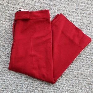 🎈BCBG Max Azria Womens  Capri Pants Red Size 4